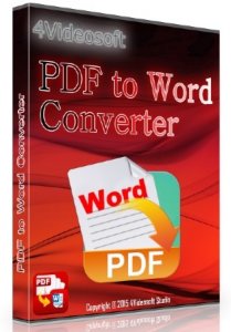  4Videosoft PDF to Word Converter 3.1.30 + Rus 