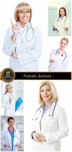  Female doctors - Stock photo 