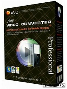  Any Video Converter Professional 5.8.1 DC 01.06.2015 