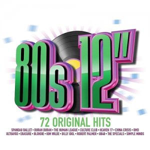  80s 12'' - 72 Original Hits (6 Ч CD, Compilation) 