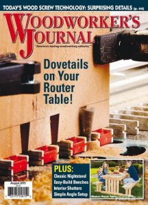  Woodworker's Journal 4 (August 2015) 