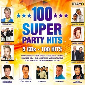  100 Super Party Hits 5CD (2015) 