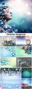  Beautiful shining Christmas backgrounds 