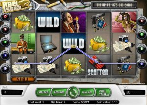 Игровой автомат Reel Steal в казино Вулкан